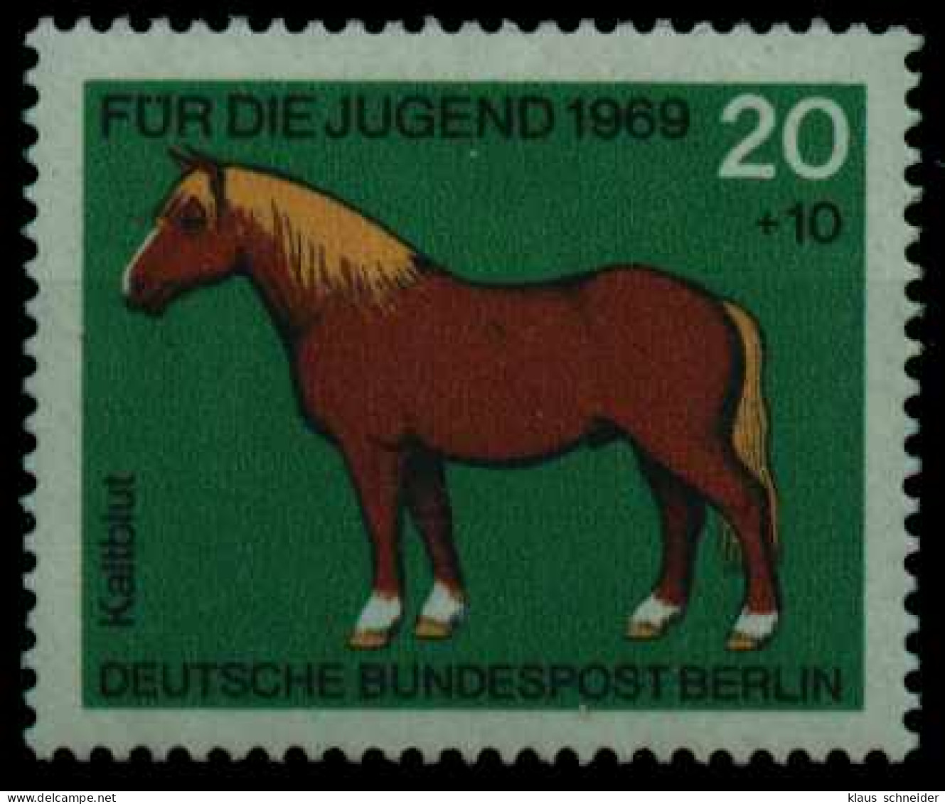 BERLIN 1969 Nr 327 Postfrisch S595336 - Unused Stamps