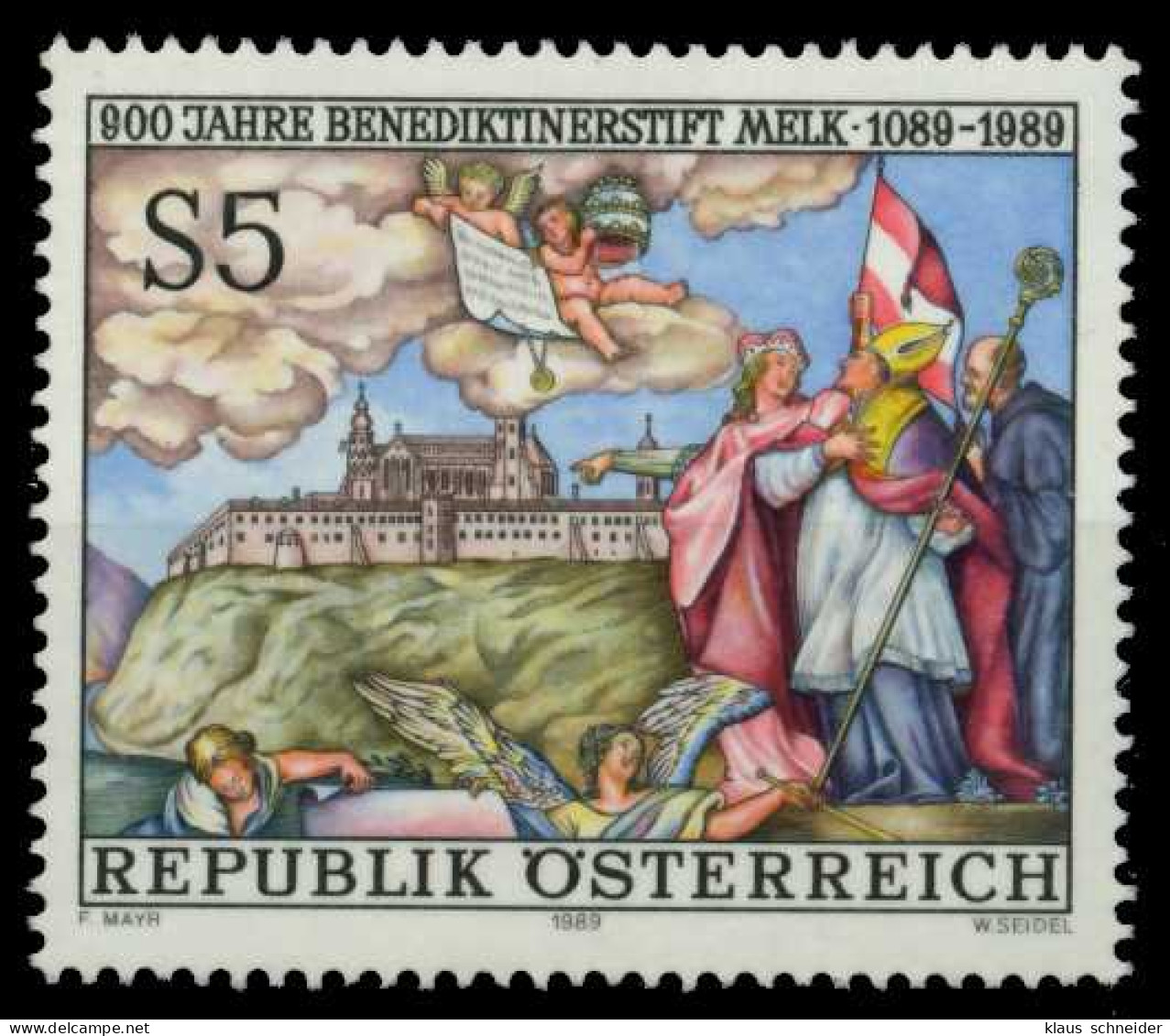 ÖSTERREICH 1989 Nr 1944 Postfrisch S595482 - Unused Stamps