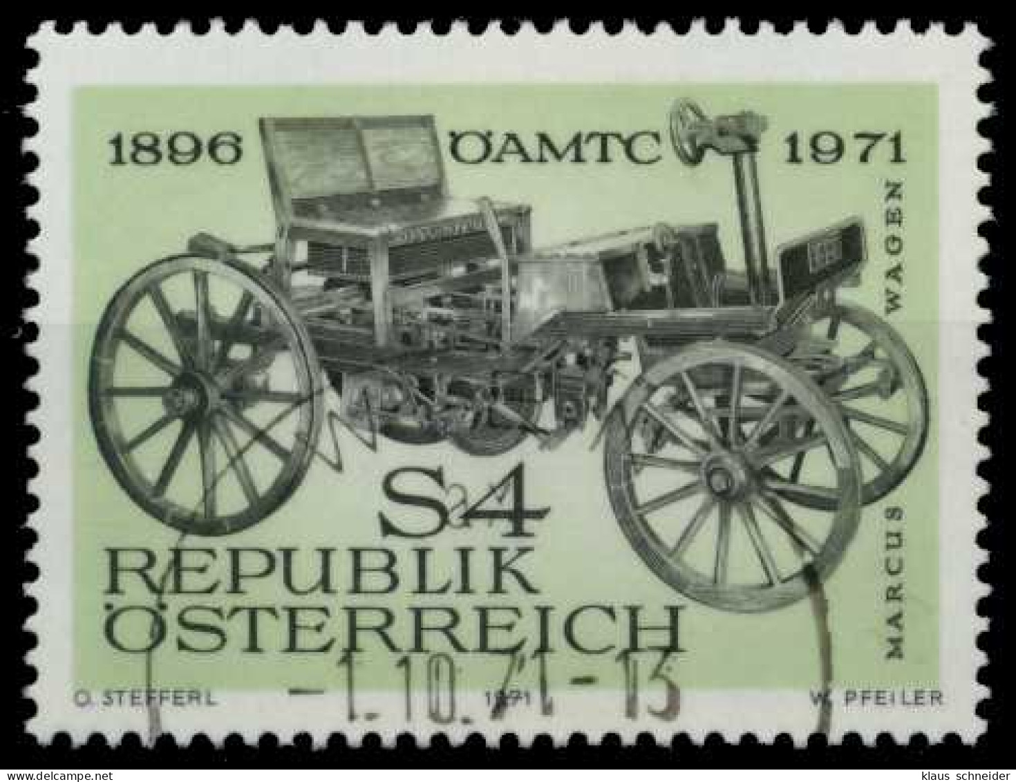 ÖSTERREICH 1971 Nr 1371 Zentrisch Gestempelt X7FE41E - Used Stamps