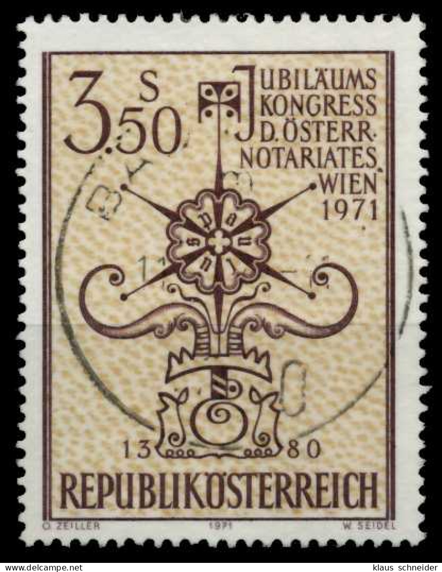 ÖSTERREICH 1971 Nr 1359 Zentrisch Gestempelt X7FE51A - Used Stamps