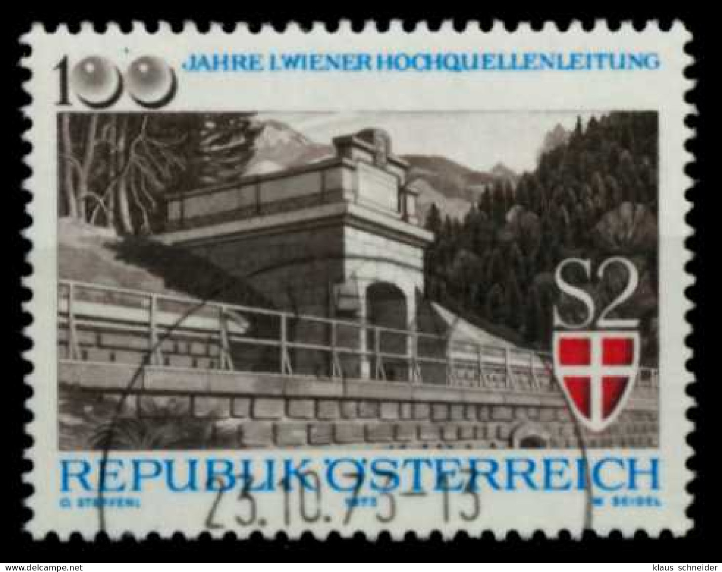 ÖSTERREICH 1973 Nr 1429 Zentrisch Gestempelt X80266A - Used Stamps