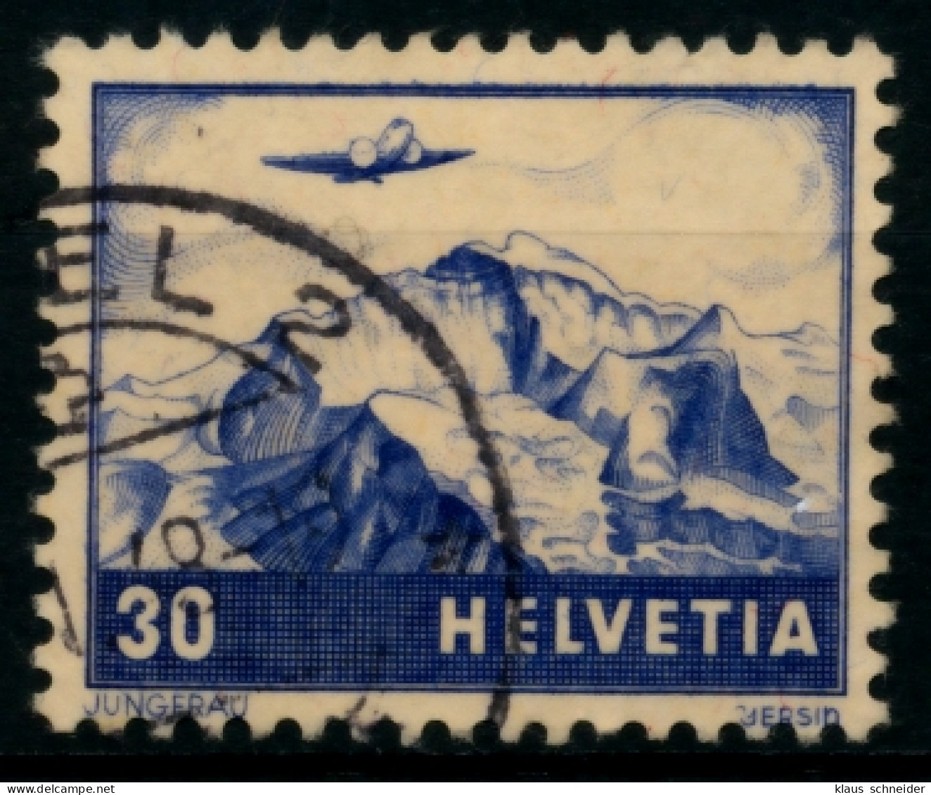 SCHWEIZ FLUGMARKEN Nr 387 Gestempelt X826EC2 - Used Stamps