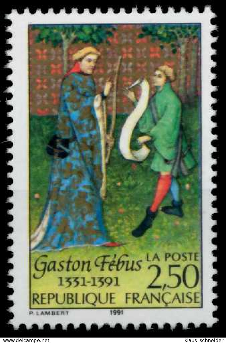 FRANKREICH 1991 Nr 2845 Postfrisch S025736 - Unused Stamps