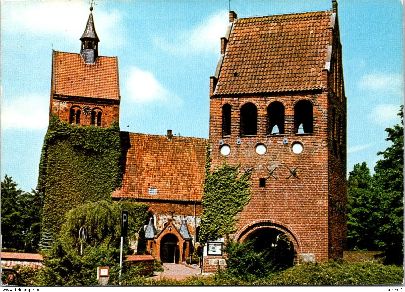 16-4-2024 (2 Z 11) Germany  (posted 1988) St Johannes Kirche (Bad Zwischenahn) - Churches & Cathedrals