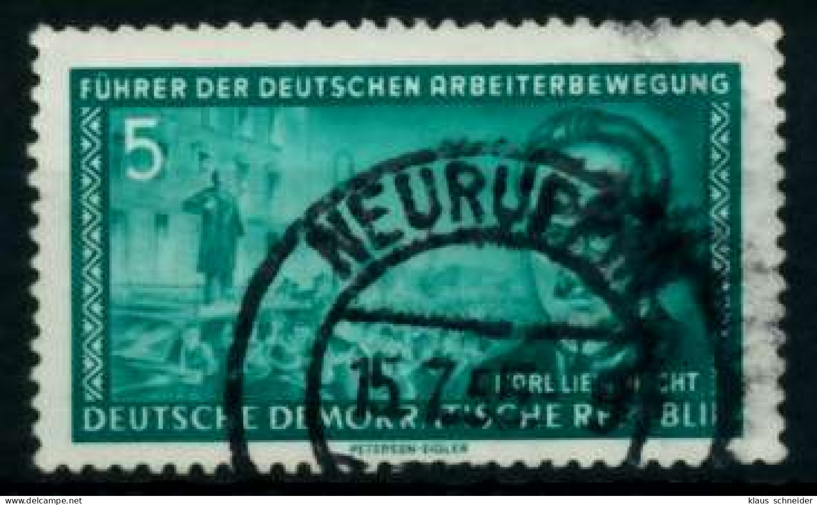 DDR 1955 Nr 472XII Gestempelt X8C1EAE - Used Stamps
