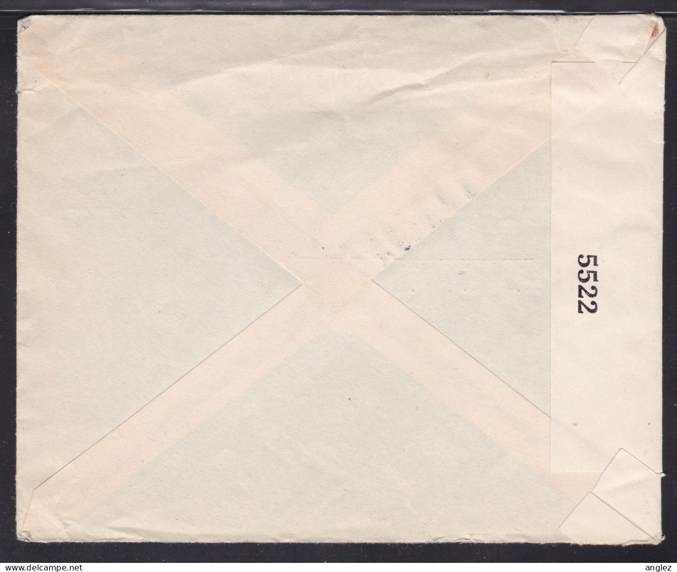 Argentina - 1942 Cover Buenos Aires To Detroit USA Per S/S Trafalgar - Censored - Lettres & Documents