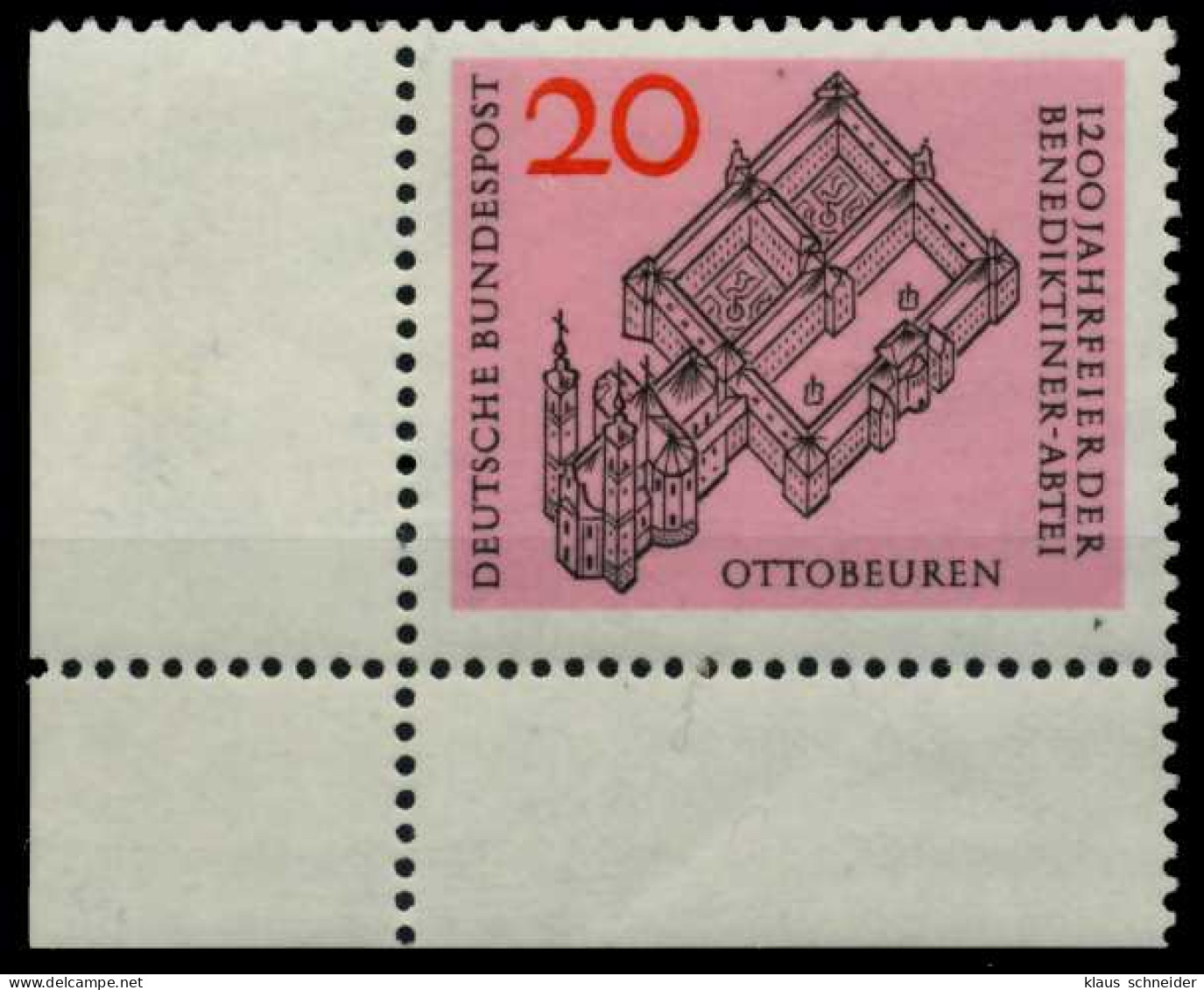 BRD BUND 1964 Nr 428 Postfrisch ECKE-ULI X8EF69A - Nuovi