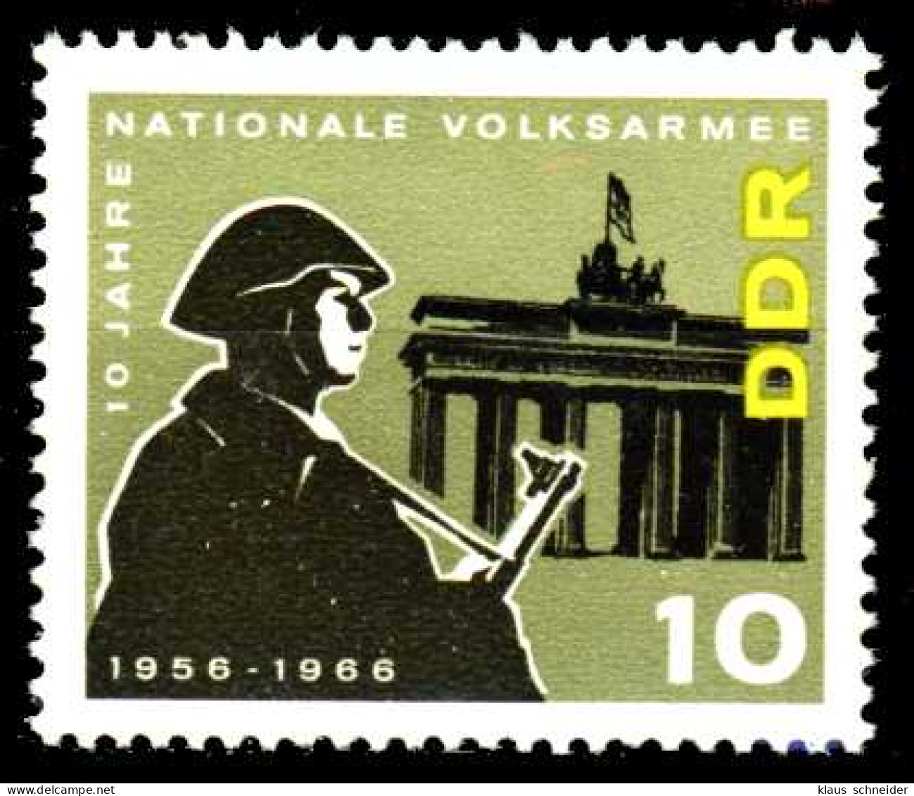 DDR 1966 Nr 1162 Postfrisch SFE4996 - Neufs