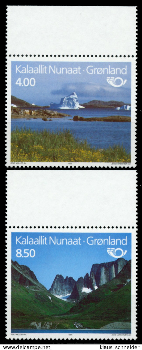 GRÖNLAND 1995 Nr 260-261 Postfrisch ORA X9114DE - Unused Stamps