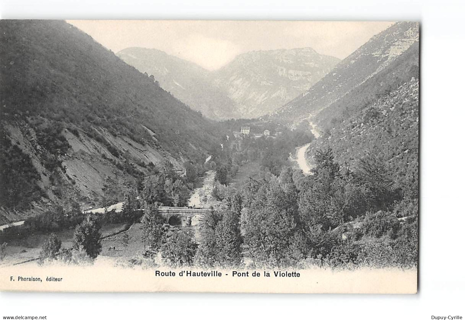 Route D'HAUTEVILLE - Pont De La Violette - Très Bon état - Hauteville-Lompnes