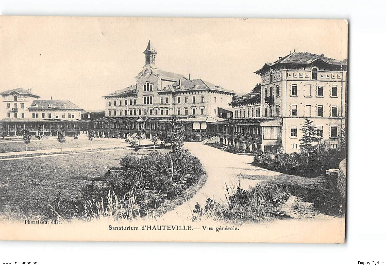 Sanatorium D'HAUTEVILLE - Vue Générale - Très Bon état - Hauteville-Lompnes