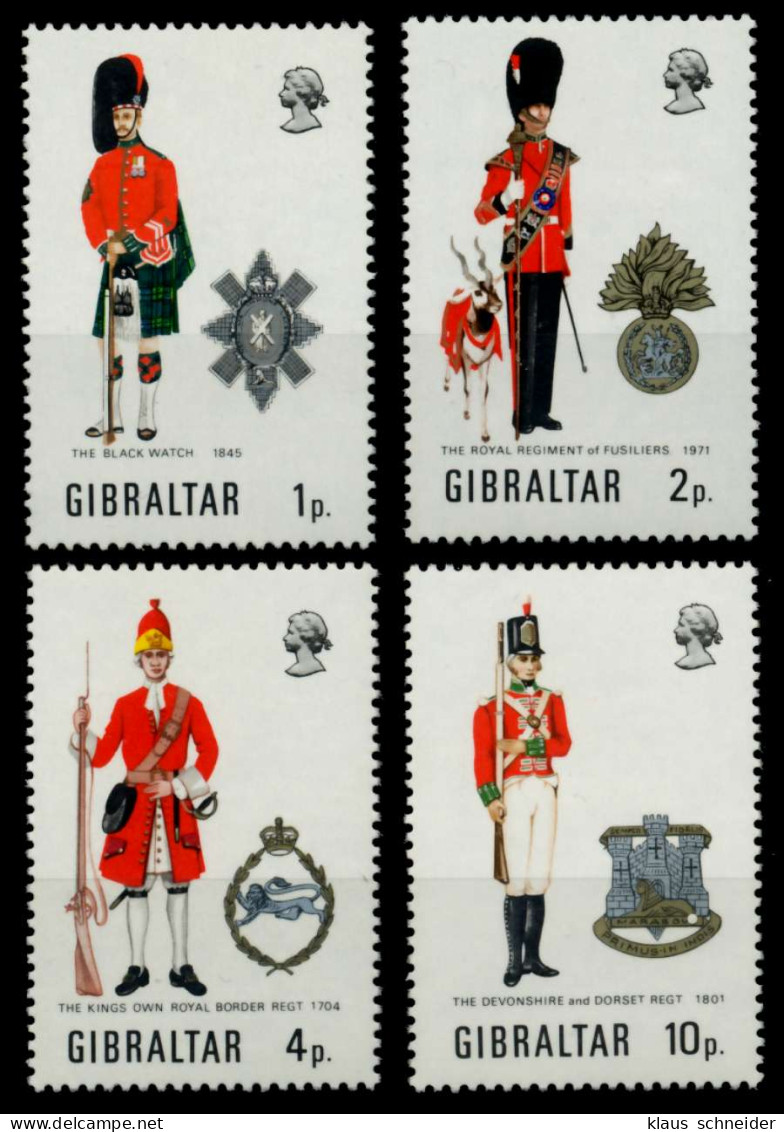 GIBRALTAR Nr 279-282 Postfrisch S757C56 - Gibraltar