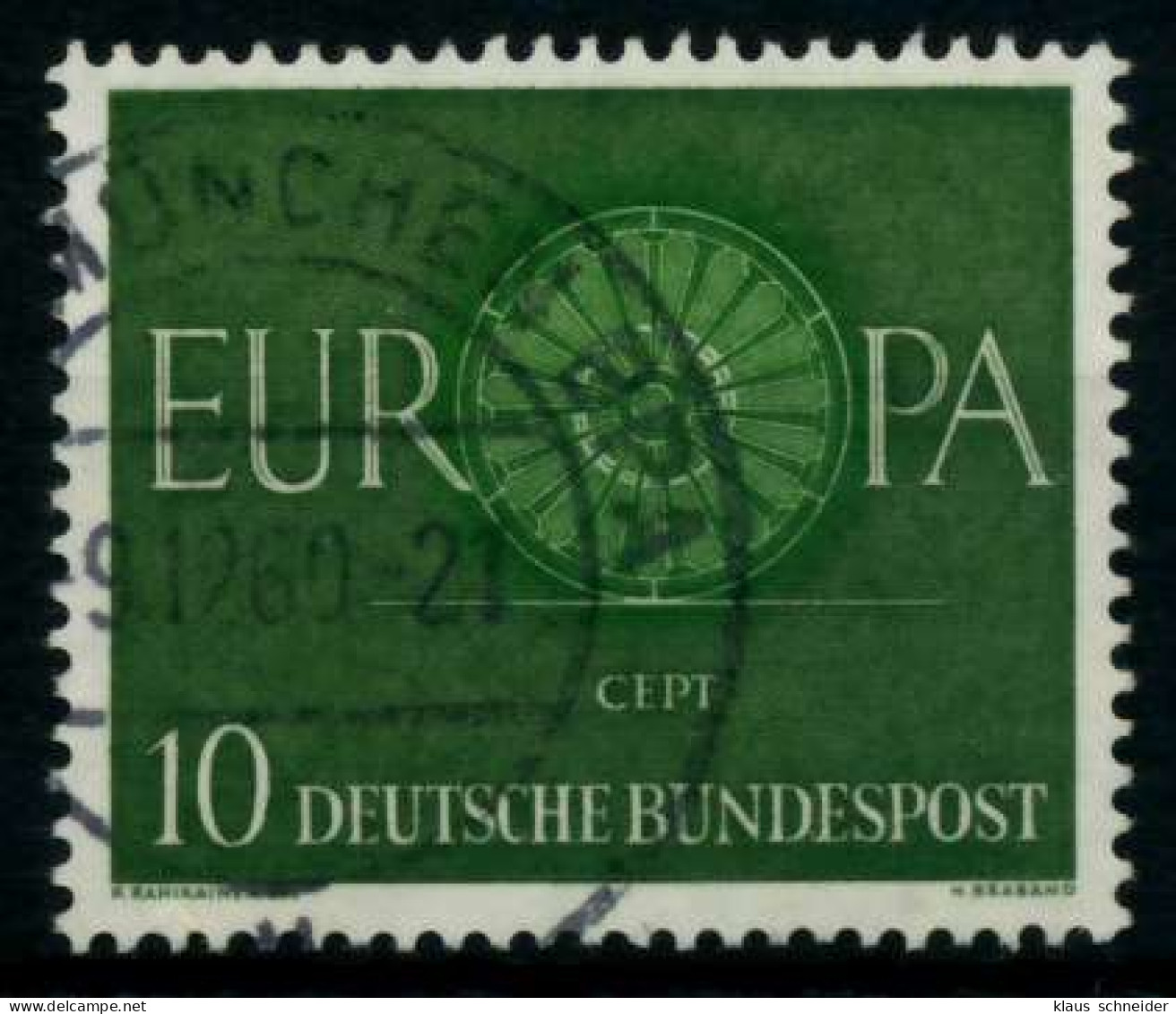 BRD BUND 1960 Nr 337 Gestempelt X95CC82 - Used Stamps