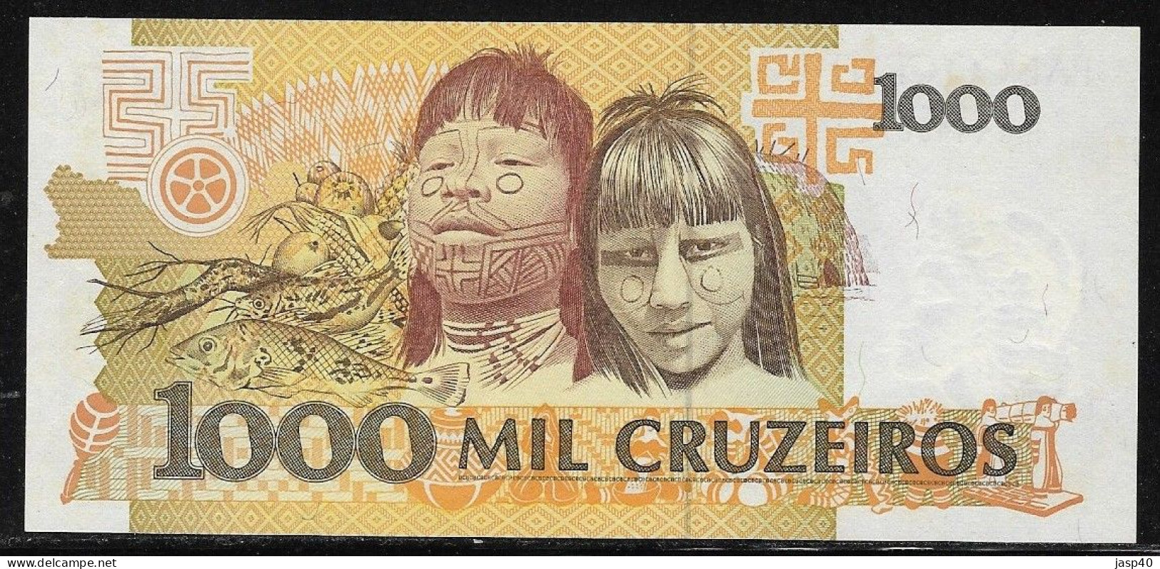 BRASIL - 1000 CRUZEIROS - Brasile