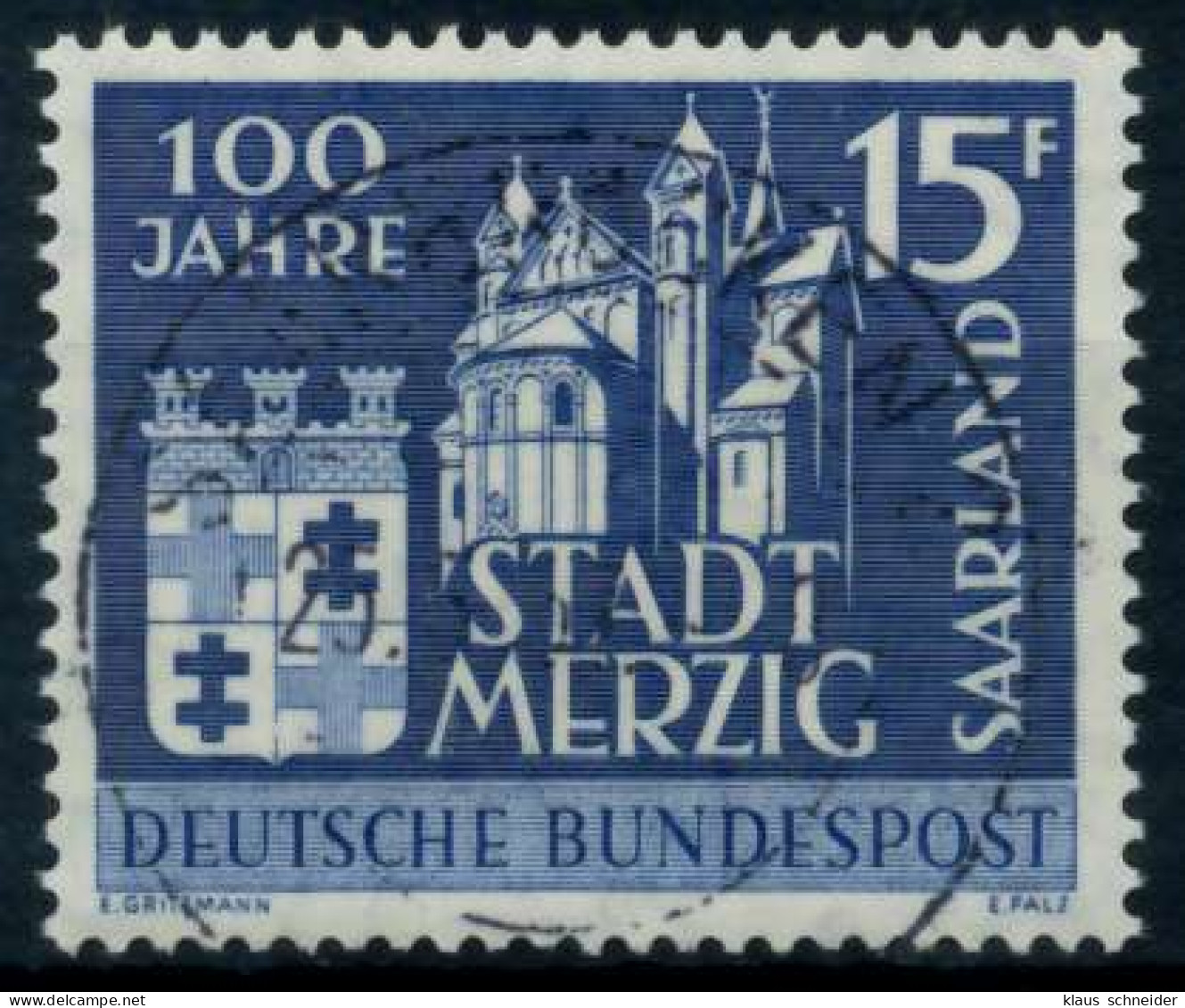 SAAR OPD 1957 Nr 401 Gestempelt X9694DA - Used Stamps