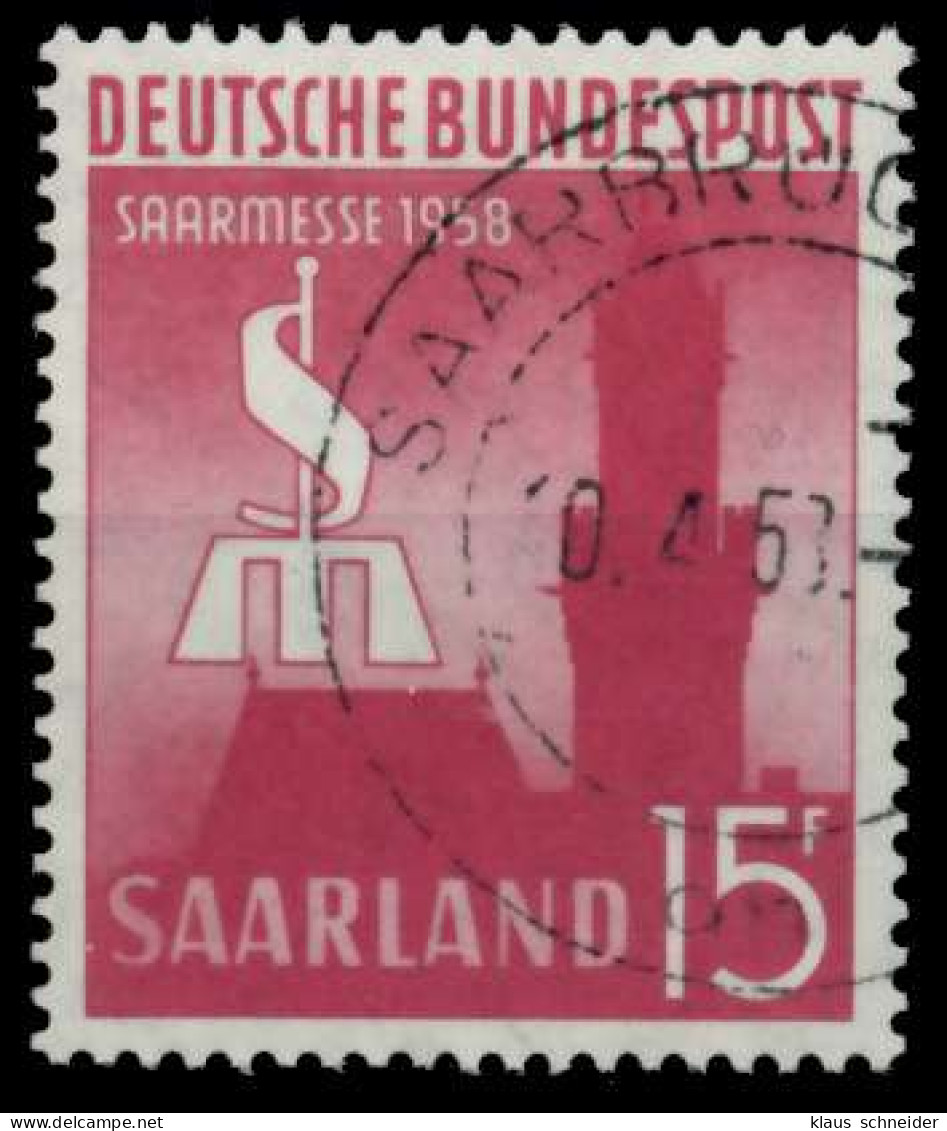 SAAR OPD 1958 Nr 435 Gestempelt X96947E - Used Stamps