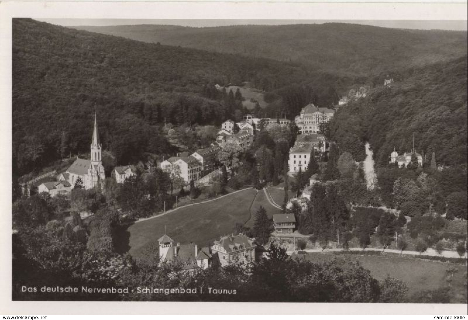 129635 - Schlangenbad, Taunus - Von Oben - Schlangenbad