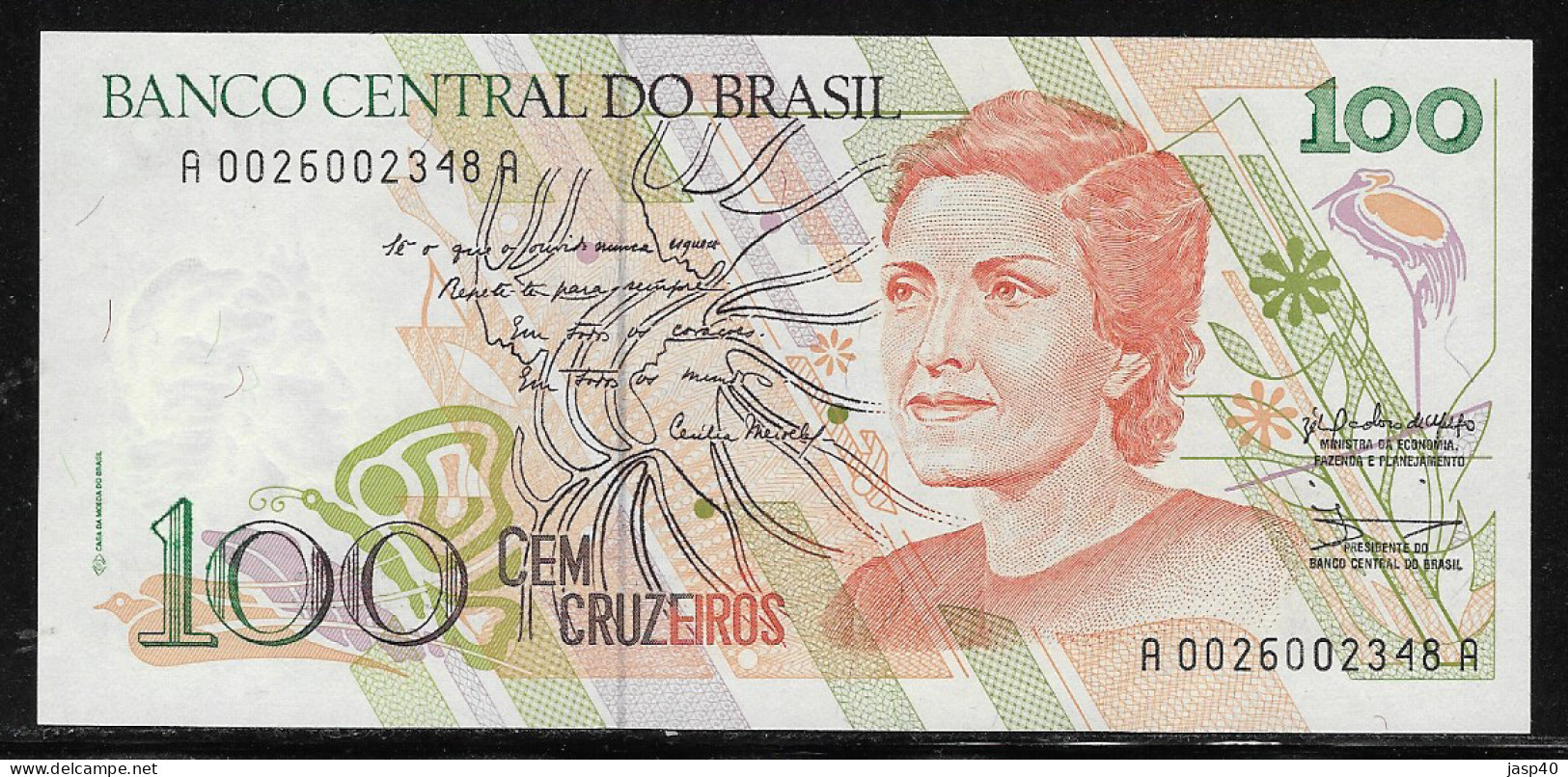 BRASIL - 100 CRUZEIROS - Brazilië