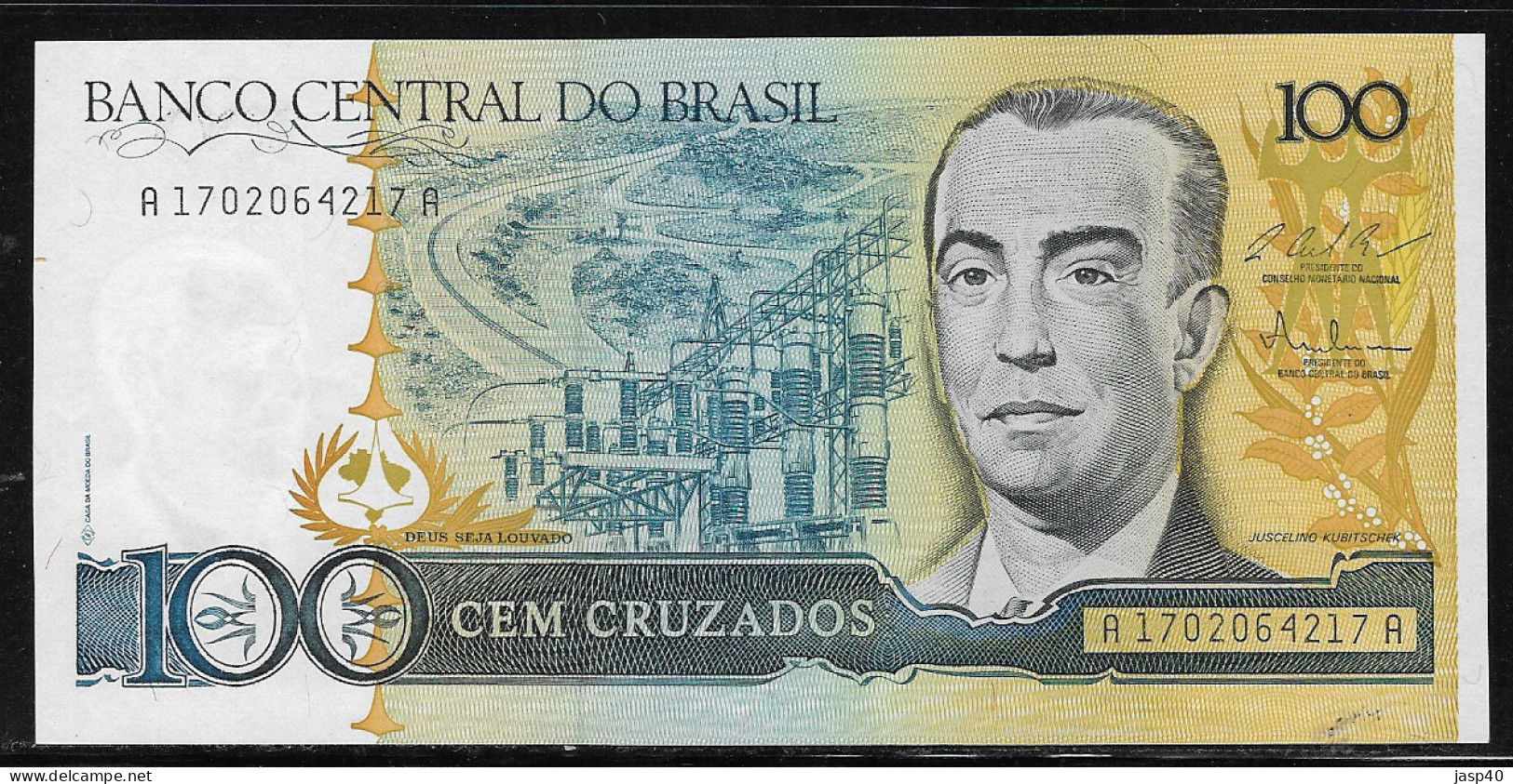 BRASIL - 100 CRUZADOS - Brésil