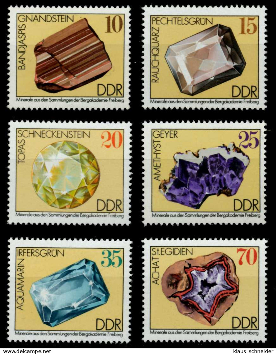 DDR 1974 Nr 2006-2011 Postfrisch S0AA226 - Unused Stamps