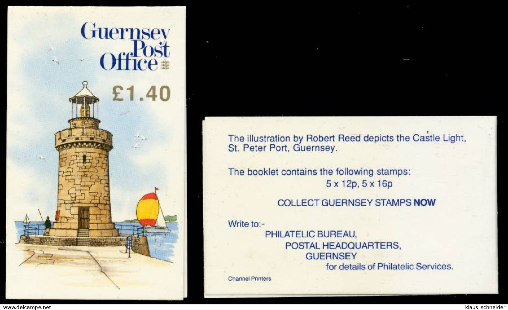 GUERNSEY MARKENHEFT Nr MH 29 Postfrisch X6A4A56 - Guernsey