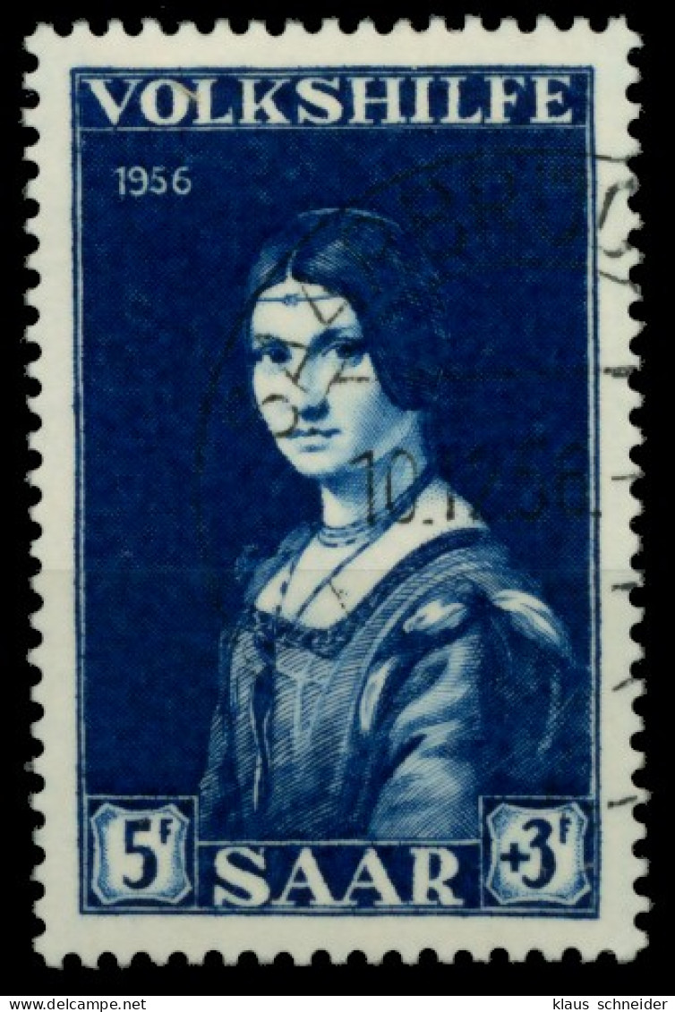 SAARLAND 1956 Nr 376 Gestempelt X6DFA52 - Used Stamps