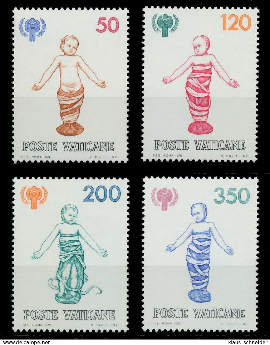 VATIKAN 1979 Nr 755-758 Postfrisch S016612 - Unused Stamps