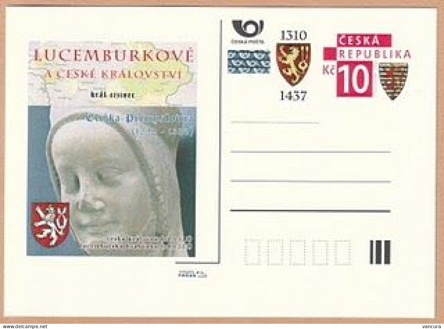 CDV C Czech Republic Luxembourg Dynasty John Elisabeth Beatrix 2010 - Royalties, Royals