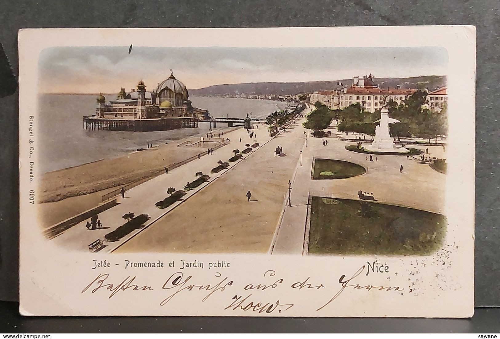 NICE , JETEE , PROMENADE ET JARDIN PUBLIC , LOT 174 - Parques, Jardines