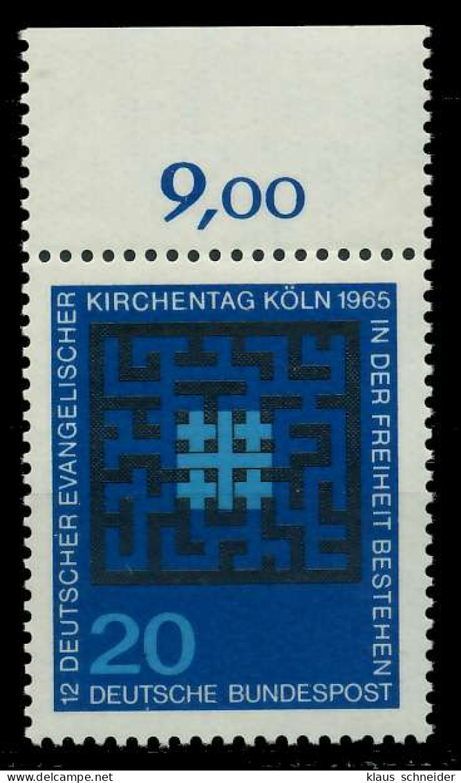 BRD 1965 Nr 480 Postfrisch ORA X7EF3EA - Unused Stamps