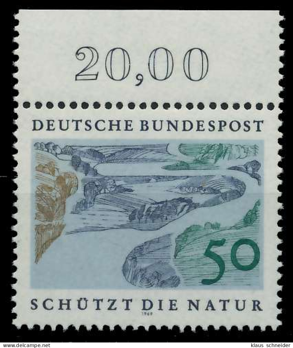 BRD BUND 1969 Nr 594 Postfrisch ORA X7F30B6 - Unused Stamps