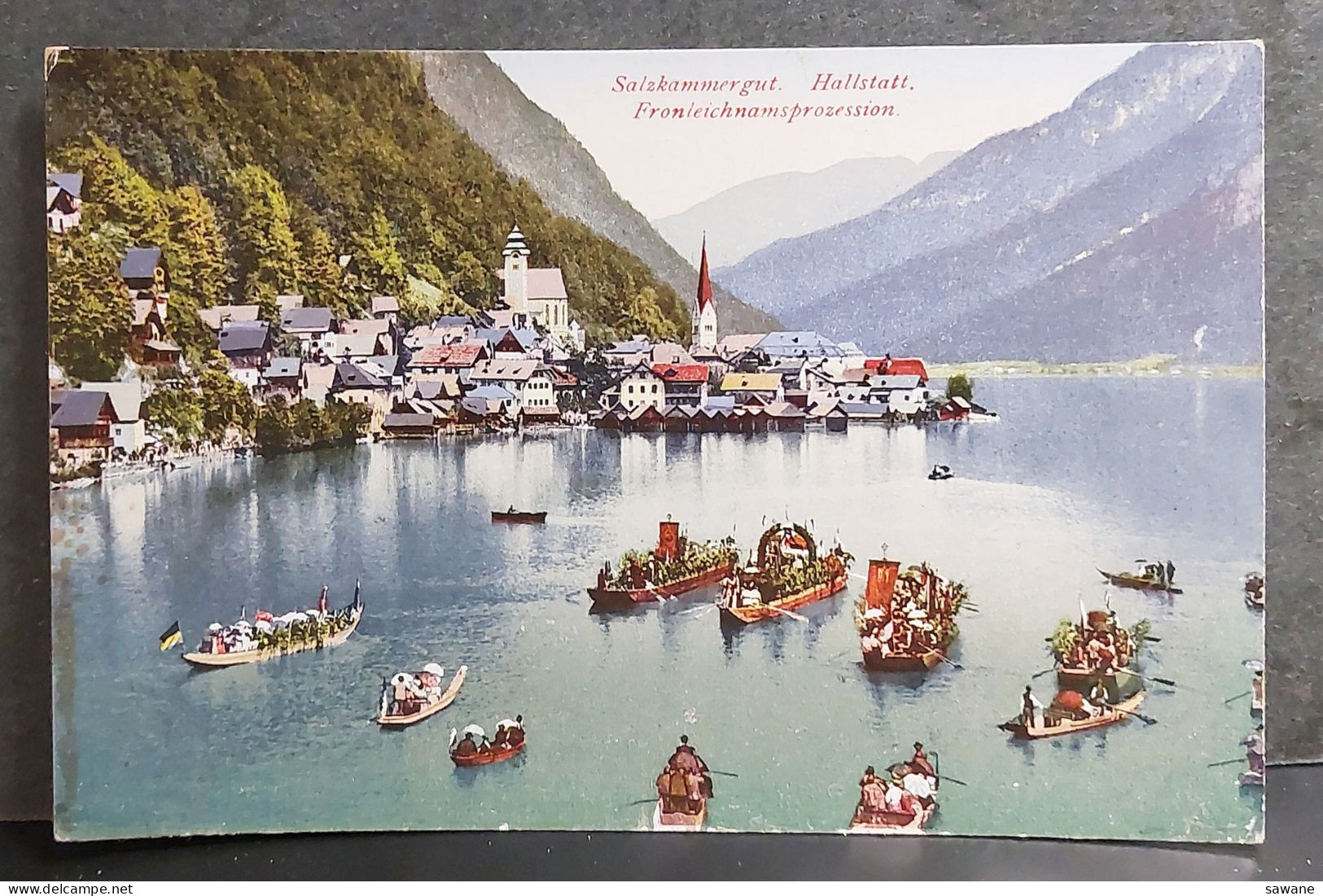 2 CARTES AUTRICHE , HALLSTATT , SALZKAMMERGUT , FRONLEICHNAMSPROZESSION , LOT 174 - Hallstatt