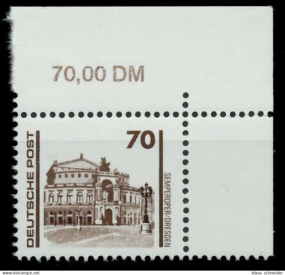 DDR DS BAUWERKE DENKMÄLER Nr 3348 Postfrisch ECKE-ORE X02627E - Unused Stamps