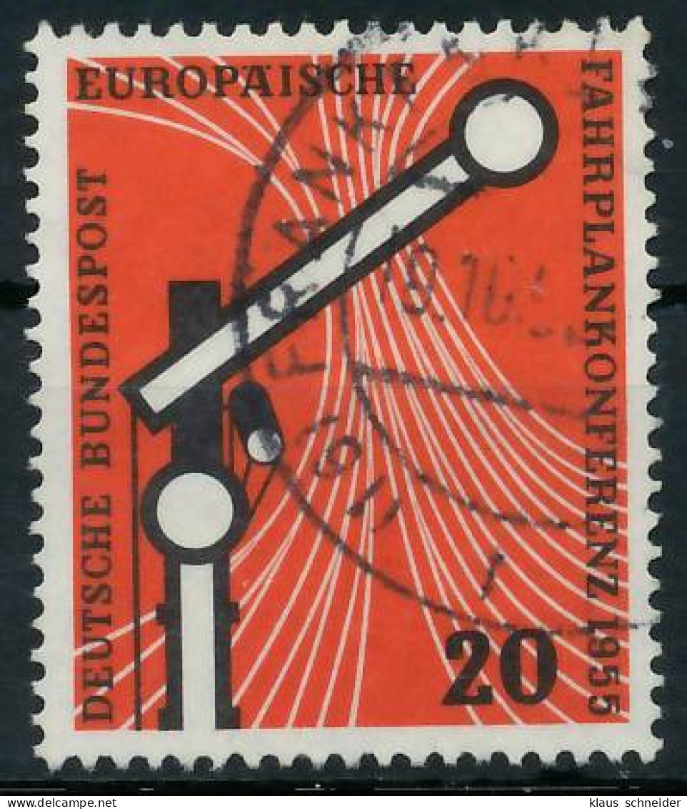 BRD BUND 1955 Nr 219 Gestempelt X2F7DFA - Used Stamps