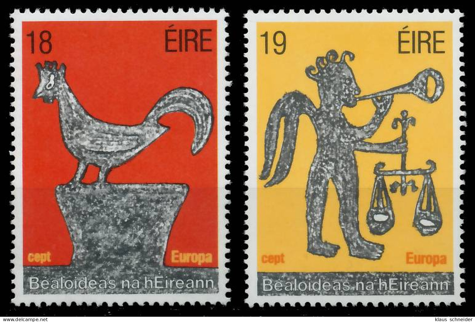 IRLAND 1981 Nr 439-440 Postfrisch S1D7822 - Unused Stamps