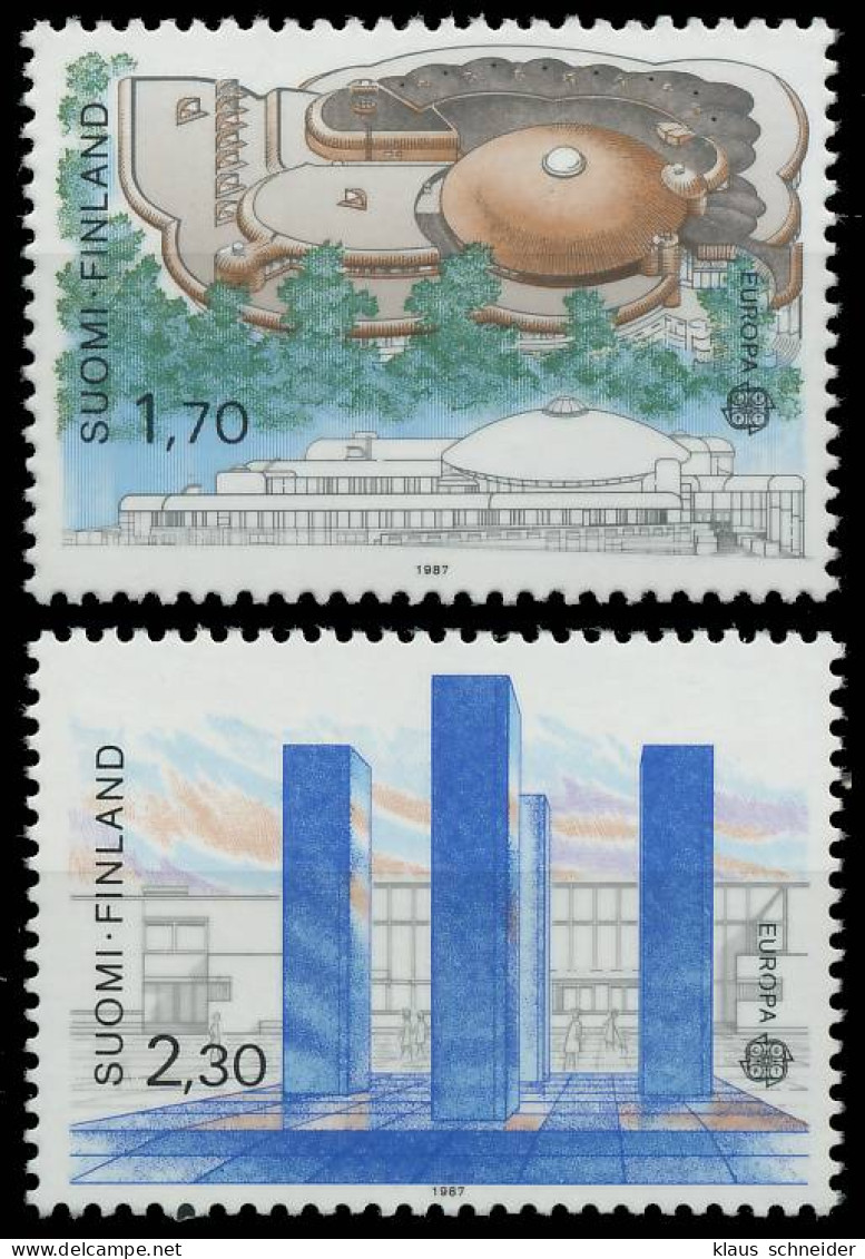 FINNLAND 1987 Nr 1021-1022 Postfrisch X5C640A - Unused Stamps
