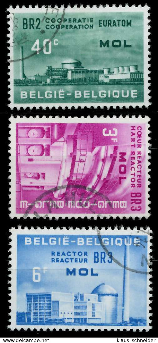 BELGIEN 1961 Nr 1255-1257 Gestempelt X5DFD36 - Oblitérés