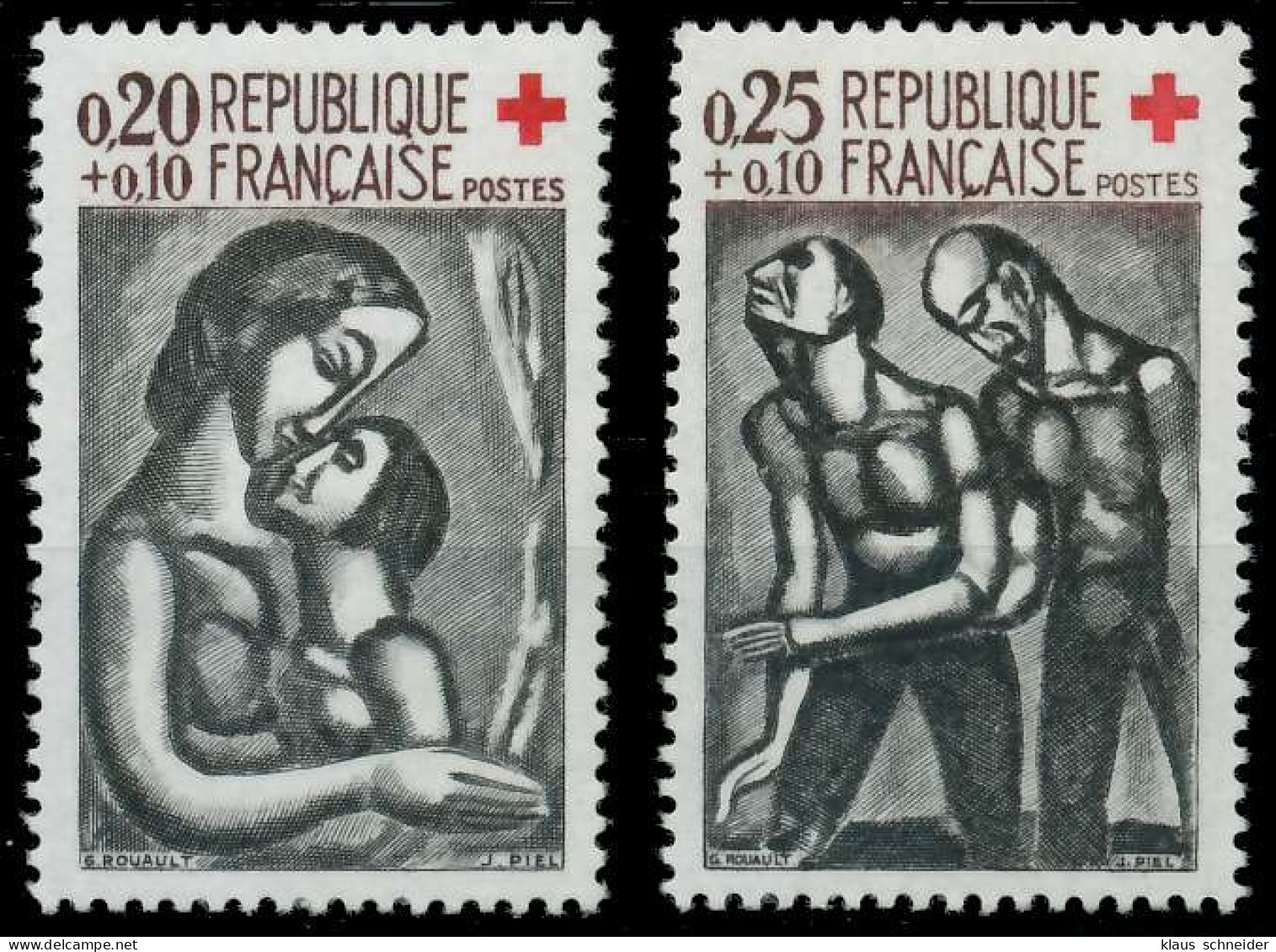 FRANKREICH 1961 Nr 1376-1377 Postfrisch S263BFE - Nuovi