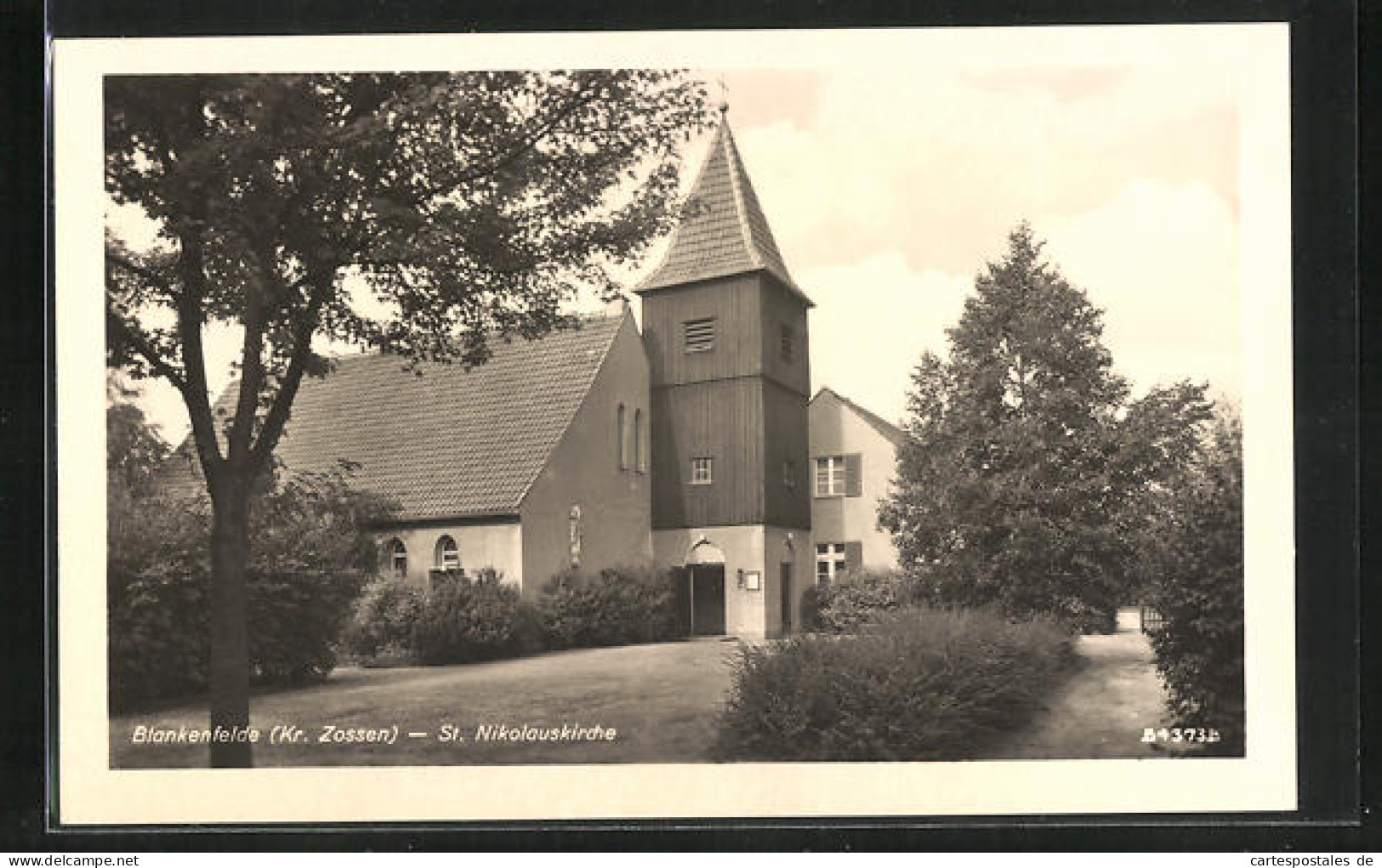 AK Blankenfelde, St. Nikolauskirche  - Blankenfelde