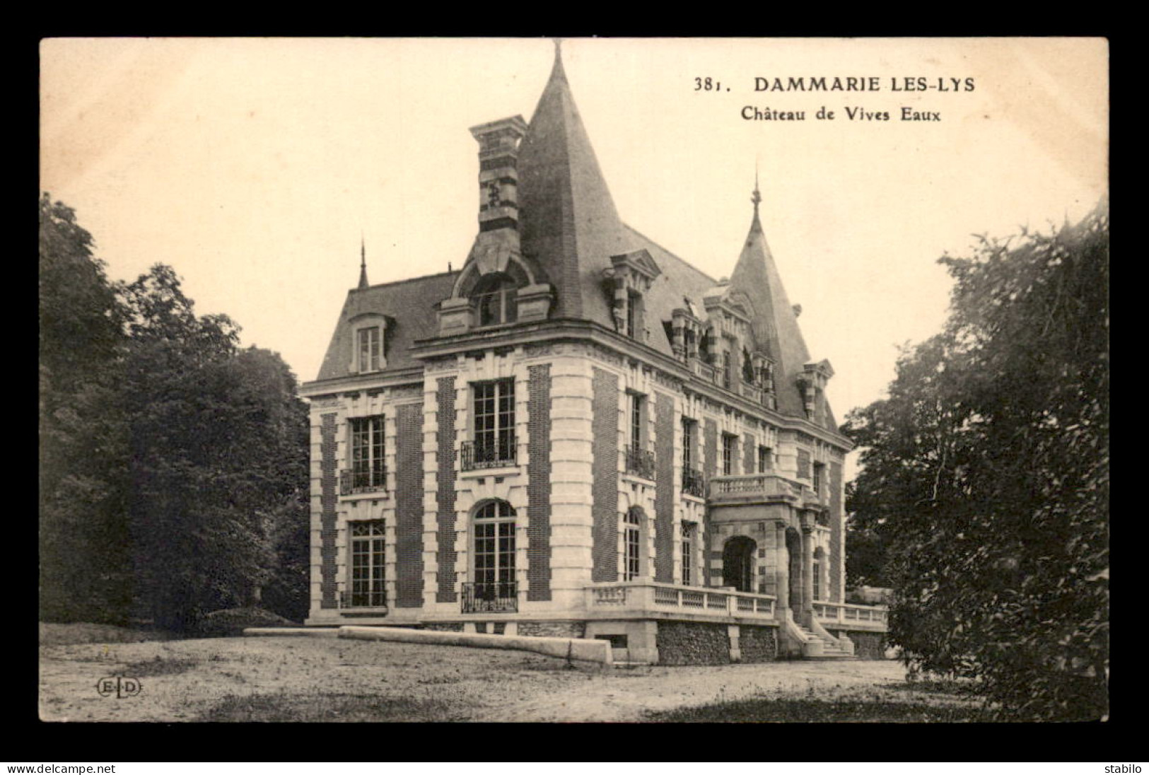 77 - DAMMARIE-LES-LYS - CHATEAU DE VIVES EAUX - Dammarie Les Lys