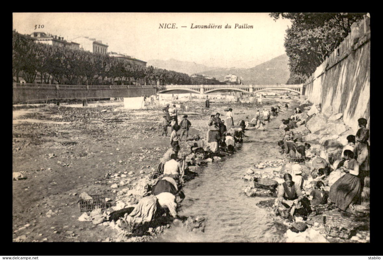 06 - NICE - LES LAVANDIERES DU PAILLON - LAVEUSES - LESSIVE - Old Professions