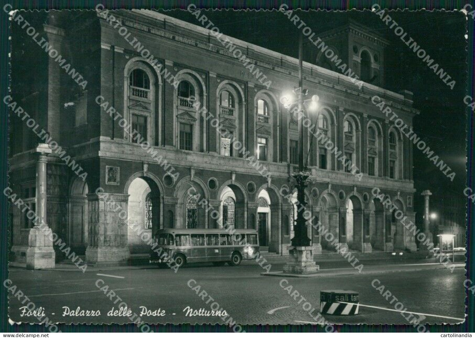 Forlì Città Palazzo Delle Poste Corriera Foto FG Cartolina ZK3327 - Forli