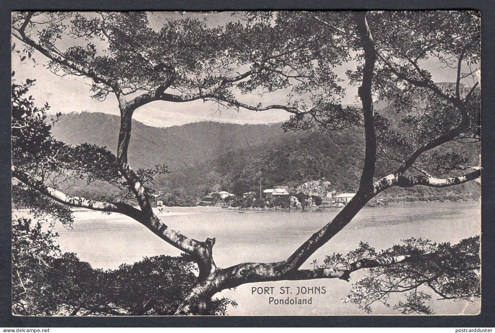 COGH 1d On 1908 Port St John Postcard To England. South Africa (p263) - Capo Di Buona Speranza (1853-1904)