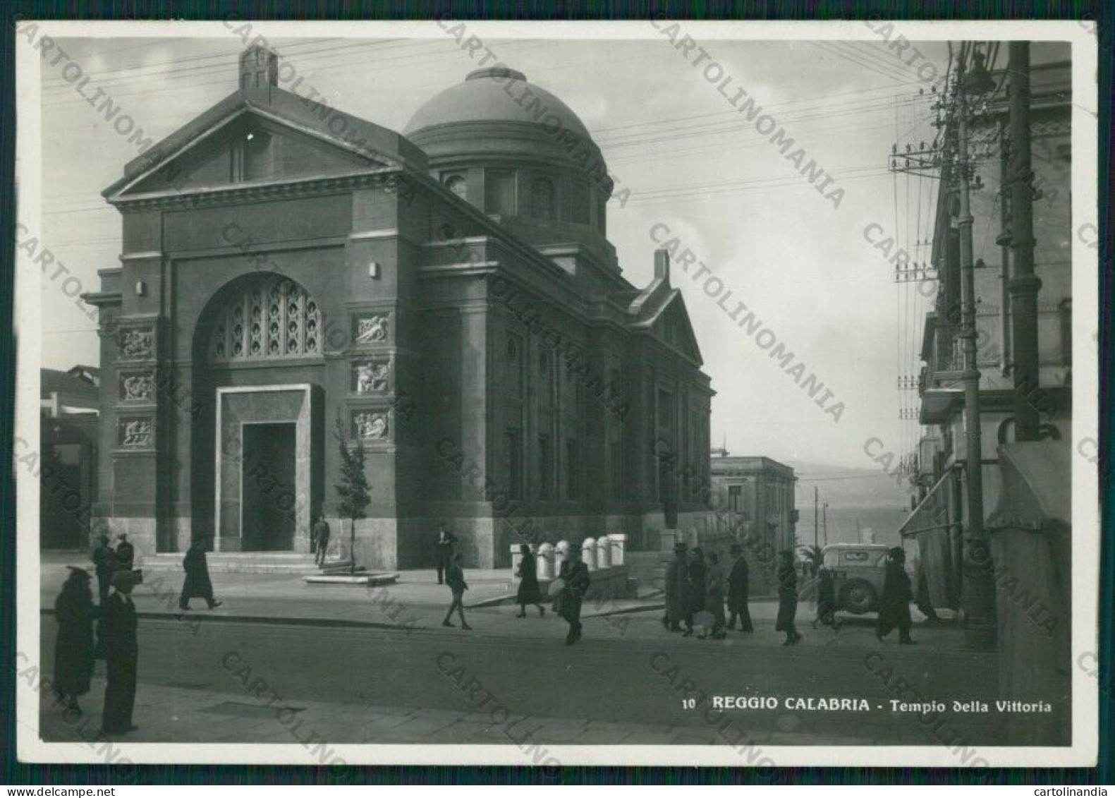 Reggio Calabria Tempio Della Vittoria Foto FG Cartolina ZK1673 - Reggio Calabria