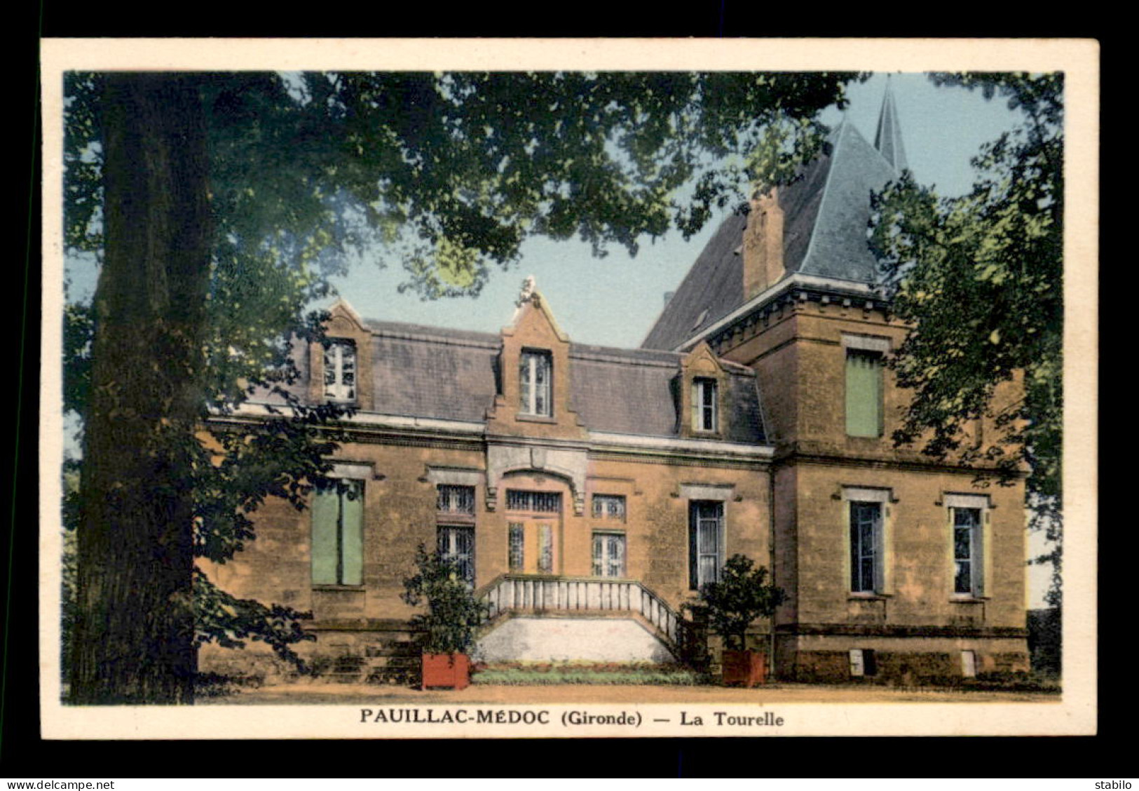 33 - PAUILLAC-MEDOC - VILLA LA TOURELLE - CARTE COLORISEE - VOIR ETAT - Pauillac