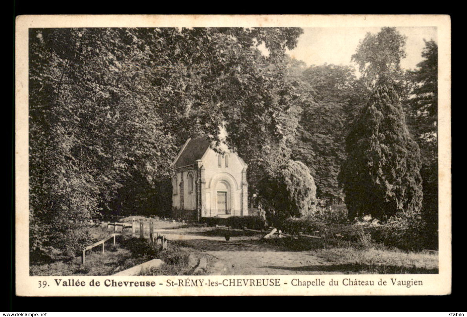 78 - ST-REMY-LES-CHEVREUSE- CHAPELLE DU CHATEAU DE VAUGIEN - St.-Rémy-lès-Chevreuse