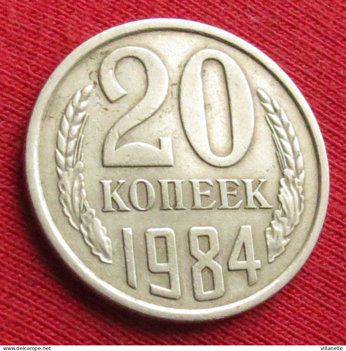 Russia 20 Kopecks 1984 Y# 132 Lt 155 Ussr Urss Russie Sowjetunion Rusia Kop. Kop Kopeek - Rusia