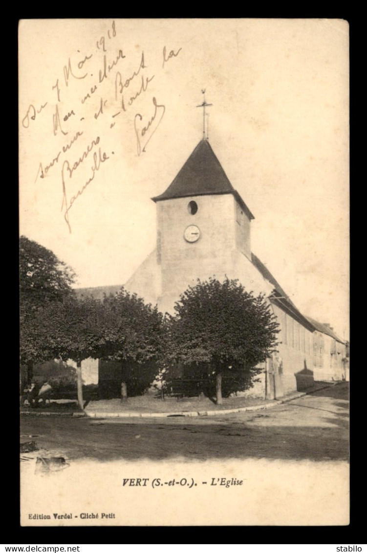 91 - VERT - L'EGLISE - Vert-le-Petit