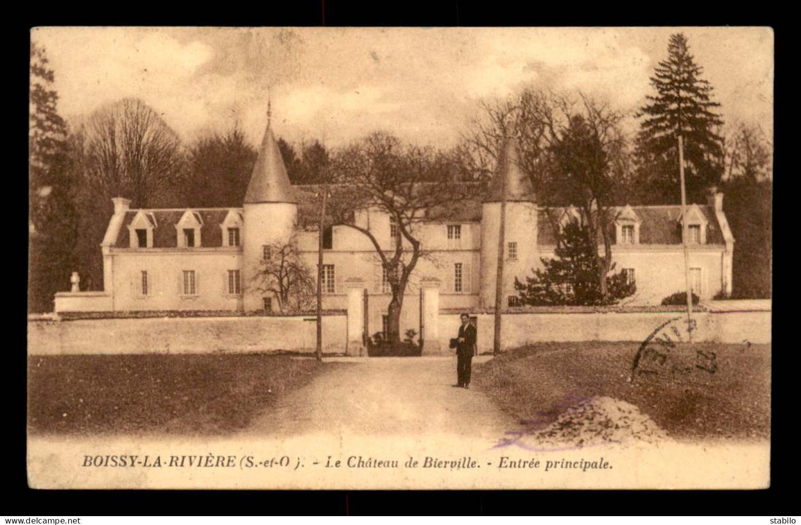 91 - BOISSY-LA-RIVIERE - CHATEAU DE BIERVILLE - Boissy-la-Rivière