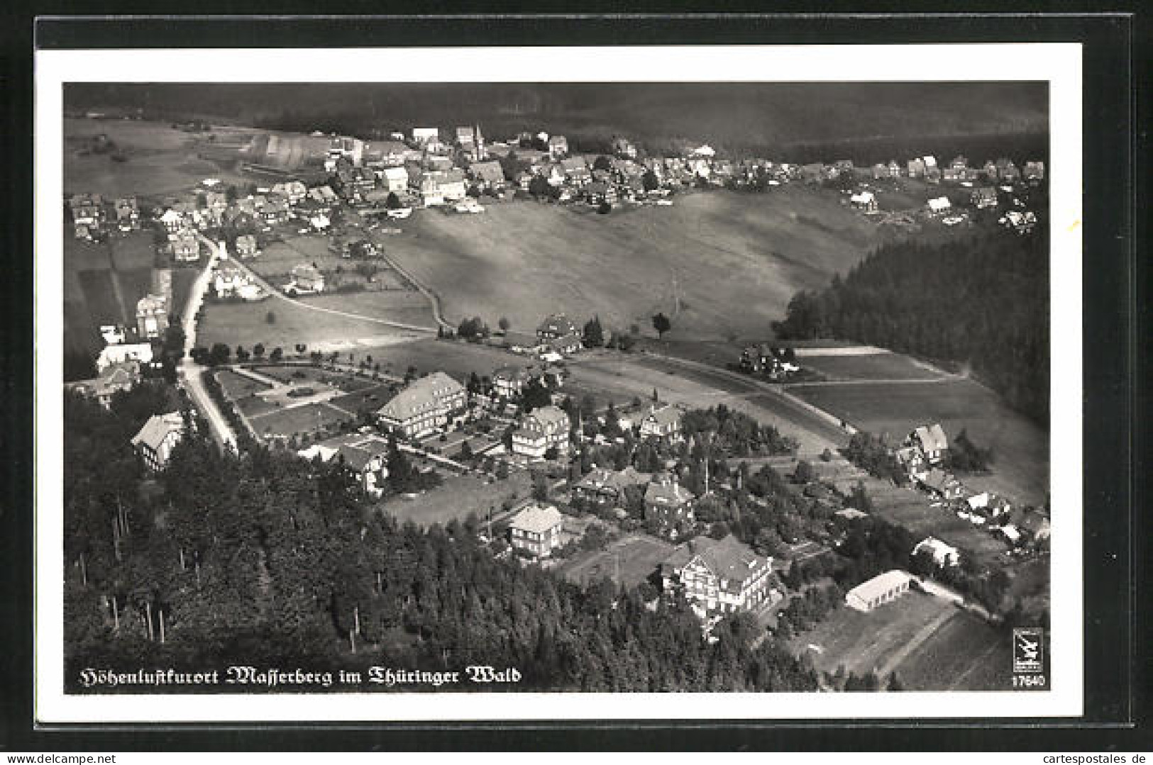 AK Masserberg / Thür. Wald, Gesamtansicht  - Masserberg